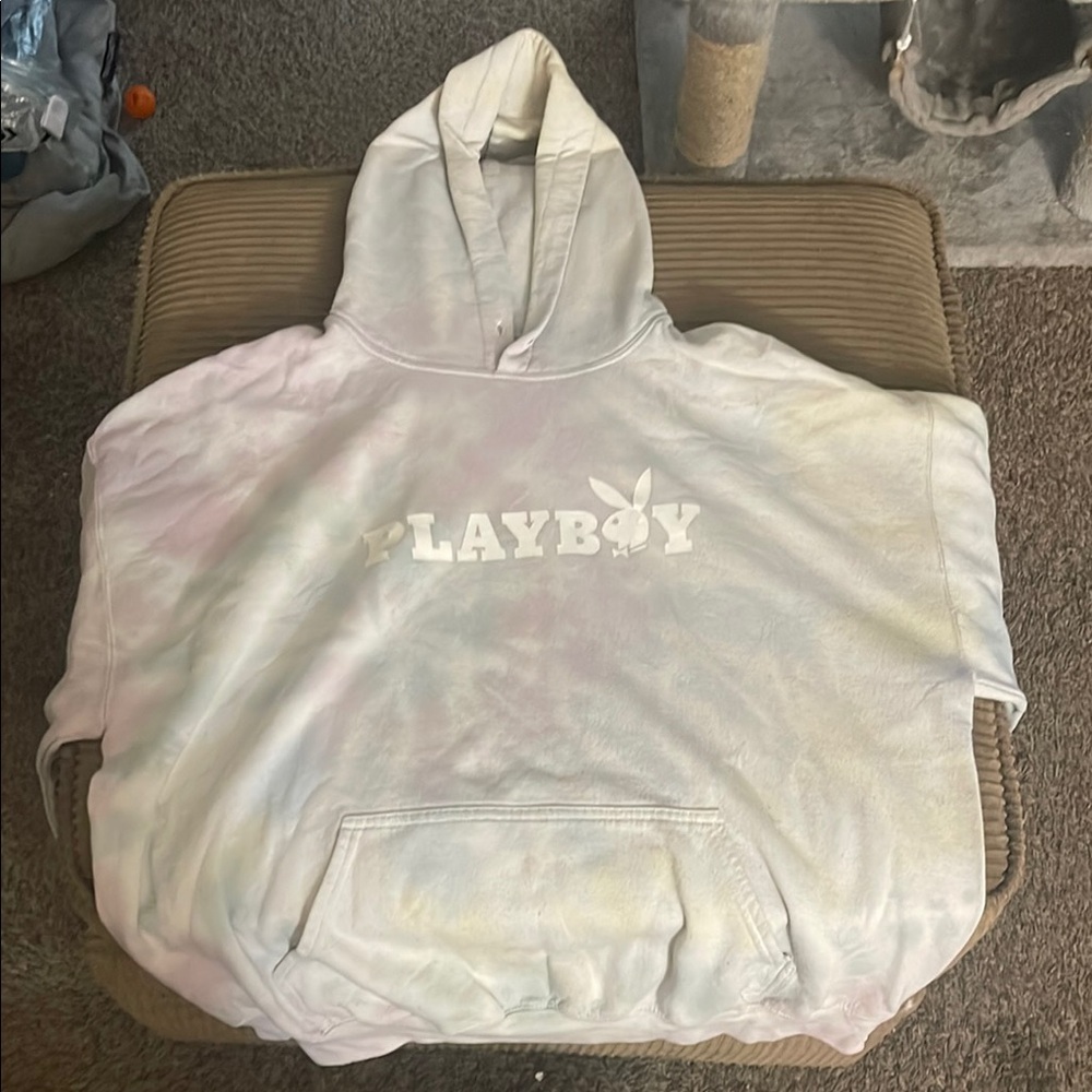 PLAYBOY Pastel Tie-Dye Hoodie